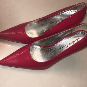Cherry Red Stiletto Pumps Charlotte Russe